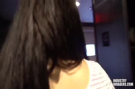 Brunette with a big ass films homemade sex 1